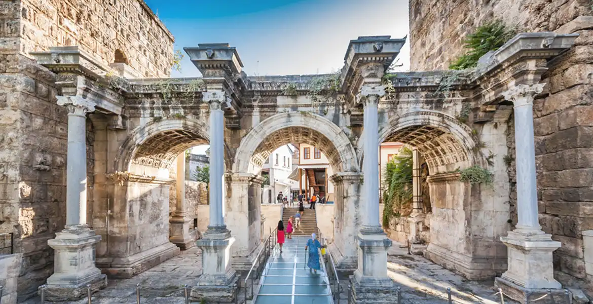 hadrian's gate antalya, Places To Visit In Antalya,